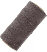Polyester gewachst (1) - Brown Chocolate - 1mm (583)