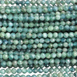 Mineralien·Perlen (1S) - Kyanit blaugrün - facettiert ~3.1mm (891425)