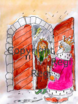 Die Prinzessin auf der Erbse Lesetext und Unterrichtsmaterial D, A, Lateinische Ausgangsschrift, Paket, Kopiervorlage PDF