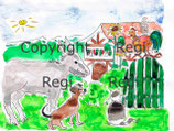 Die Bremer Stadtmusikanten Unterrichtsmaterial D, A, Schulschrift 95 Kopiervorlage PDF