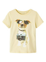 T-shirt Hund mit Sonnebrille