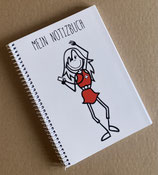 iPod / Musik Notizbuch (Mädchen & Frauen)