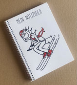 Skifahren Notizbuch (Mädchen & Frauen)