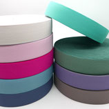 Gummiband einfarbig, glatt, Breite ca. 40mm