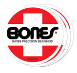 Bones Swiss Circle Sticker