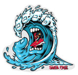 Santa Cruz Screaming Wave Sticker