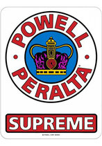Powell Peralta Supreme OG Ramp Sticker