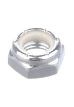 Axle Nuts silver