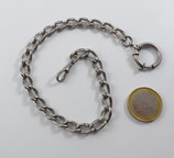 Taschenuhren Panzerkette weit fantasie 925er Silber