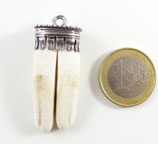Dopppelte Wildsauzähne in Fassung 194