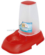 Distributeur de croquettes Rouge - 3,5 L