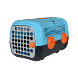 UNITED PETS Caisse de Transport A.U.T.O bleu/orange