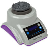 Vórtex Digital con rango de velocidad de 500 a 6,000 rpm, Marca Heathrow Scientific 120805 Gris/Morado & 120806 Gris/Azul