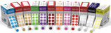 Etiquetas desprendibles precortadas Tough-Spots® de 9.5 mm diámetro para tapas de tubos de 0.5 ml. rollo c/1000 piezas, Marca Heathrow Scientific HEATS-SPOTS
