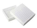 Criocaja para 144 tubos PCR de 0.2 ml. (7.9 mm diám.) fabricada en polipropileno corrugado color blanco, Paquete con 10 piezas Marca Heathrow Scientific 120379