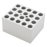 Bloque para 20 tubos 12 mm diámetro, Marca Corning® 480122
