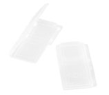 Estuche de plástico color natural para transportación y protección de 1 Laminilla de 76x26 mm y/o 3"x1", dimensiones 83x41x5 mm, paquete c/50 pz. Marca Heathrow Scientific 120556