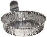 Charolas de aluminio Libre de Aceite para pesaje de muestras, paquete con 100 pz. HEATHROW SCIENTIFIC HS14521