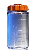 Botella para centrífuga de policarbonato de 250 ml con tapón de rosca, no estéril, Corning® 431843