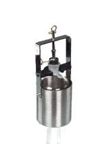 Botella de inmersión de vidrio de 1000 ml. 148 mm diámetro, para la recolección de muestras de líquidos, Marca Bürkle 5365-4000 VWR 75846-222