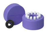 Contenedor CoolCell® LX, para Congelación de Células, para 12 viales criogénicos de 1 mL o 2 mL, Morado Corning® 432001