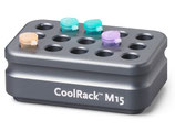 CoolRack M15, capacidad para 15 tubos de microcentrífuga de 1.5 o 2 ml, gris, Marca Corning®   432037