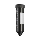 Tubos cónicos estériles para centrífuga de 50 ml, negros, Caja con 500 piezas, Marca Heathrow Scientific HS4429