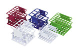 Gradilla Onerack® media talla, fabricada en POM, para 30 Tubos de 15 & 50 ml. (30 mm diámetro) Paquete con 8 pzs. Marca Heathrow Scientific HS27505