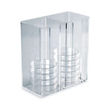 Dispensador de acrílico para 30 Cajas Petri de 100 mm Marca Heathrow Scientific HS23452