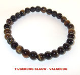 KH6TIBL KOGELHANGER 6MM TIJGEROOG BLAUW - VALKEOOG 45 CM