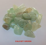 KNCAGR100 KNUFFELSTENEN CALCIET GROEN ZAKJE 100 GRAM