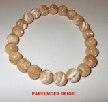 KH8PABE KOGELHANGER 8MM PARELMOER BEIGE 45 CM