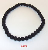KH4LAVA KOGELHANGER 4MM LAVA 45 CM