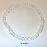 KH4OPAL KOGELHANGER 4MM OPALINE 45 CM