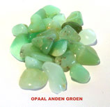 KNOPAGR100 KNUFFELSTENEN OPAAL ANDEN GROEN 100 GRAM