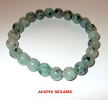 KS8JASE KOGELARMBAND JASPIS SESAME-LOTUS