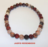 KR6JARE KOGELARMBAND JASPIS REGENBOOG REK