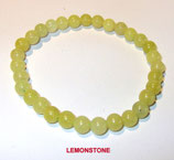 KS6LEST KOGELARMBAND LEMONSTONE SLOTJE