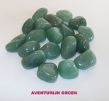 KNAVGR100 KNUFFELSTENEN AVENTURIJN GROEN 100 GRAM