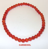 KS4CARN KOGELARMBAND CARNEOOL SLOTJE