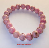 KS8RODO KOGELARMBAND RHODOCHROSIET SLOTJE