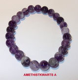 KS8AMKWCH KOGELARMBAND AMETHIST KWARTS CHEVRON SLOTJE