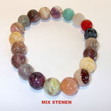 KH10MIST KOGELHANGER 10MM MIX STENEN 45 CM