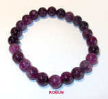 KS8ROBI KOGELARMBAND ROBIJN SLOTJE