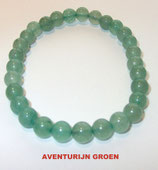 KS6AVGR KOGELARMBAND AVENTURIJN GROEN SLOTJE