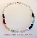 KH8MICS KOGELHANGER 8MM MIX CHAKRA STENEN 45 CM