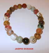 KS8JAOC KOGELARMBAND JASPIS OCEAAN REK