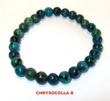 KS6CHRY KOGELARMBAND CHRYSOCOLLA B SLOTJE