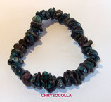 SSCHCO SPLITARMBAND CHRYSOCOLLA SLOTJE