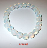 KR8OPAL KOGELARMBAND OPALINE REK